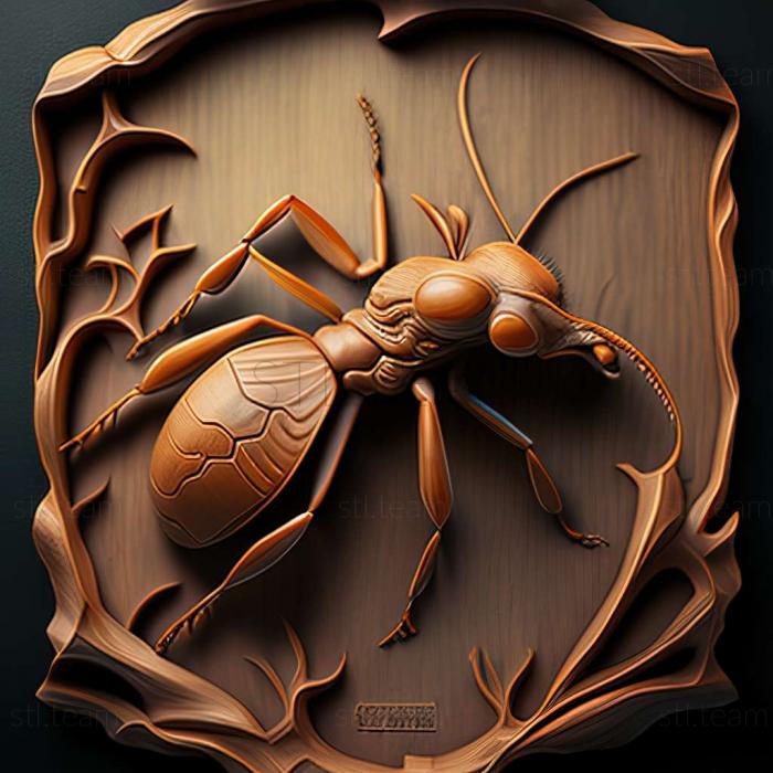 3D model Aquilomyrmex huangi (STL)